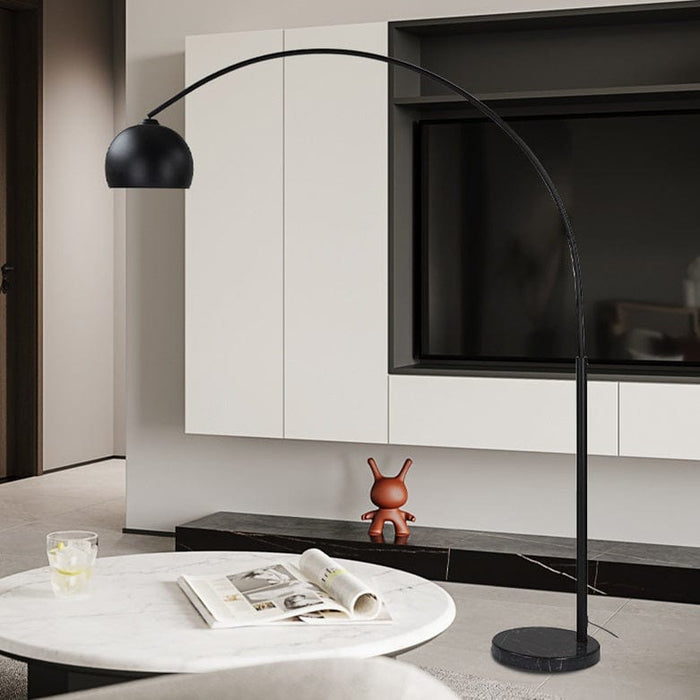 Black Arc Floor Lamp - Mafeemushkil.com LLC