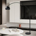 Black Arc Floor Lamp - Mafeemushkil.com LLC