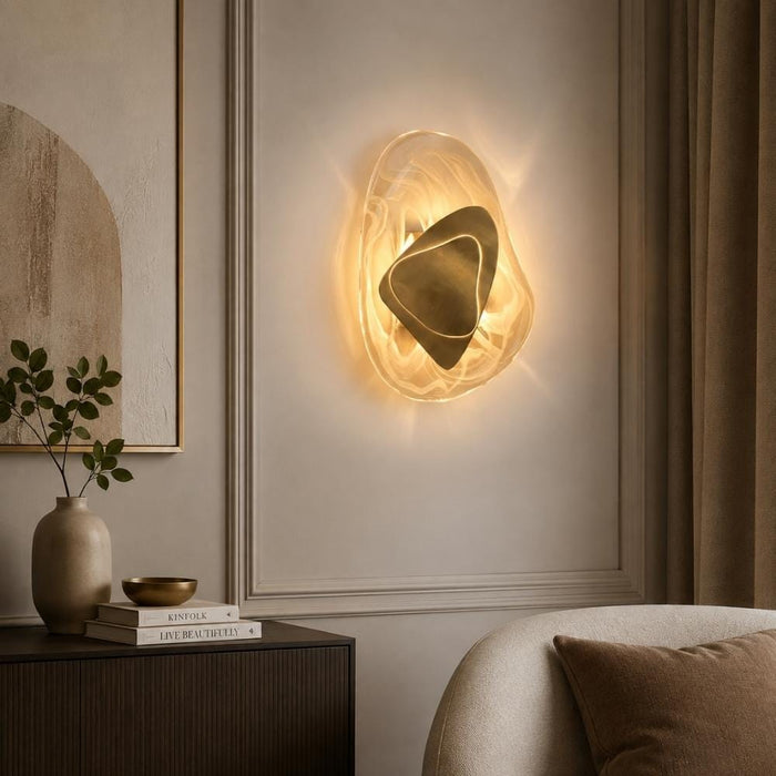 Calista Glass LED Wall Light