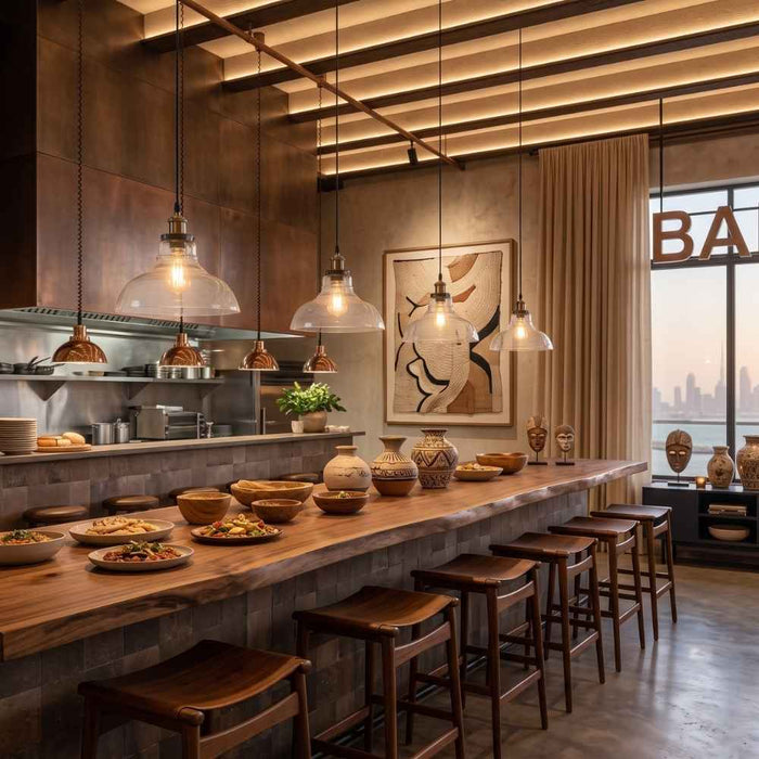 Classic Glass Pendant Light