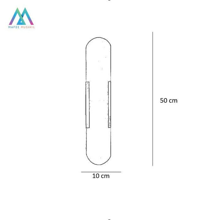 Eclipse Glass Wall Sconce - Mafeemushkil.com LLC
