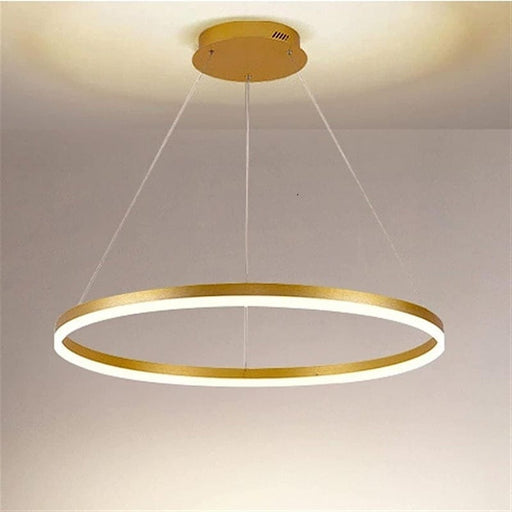Eleanora Gold Ring Chandelier - Mafeemushkil.com LLC