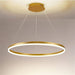 Eleanora Gold Ring Chandelier - Mafeemushkil.com LLC