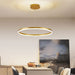 Eleanora Gold Ring Chandelier - Mafeemushkil.com LLC