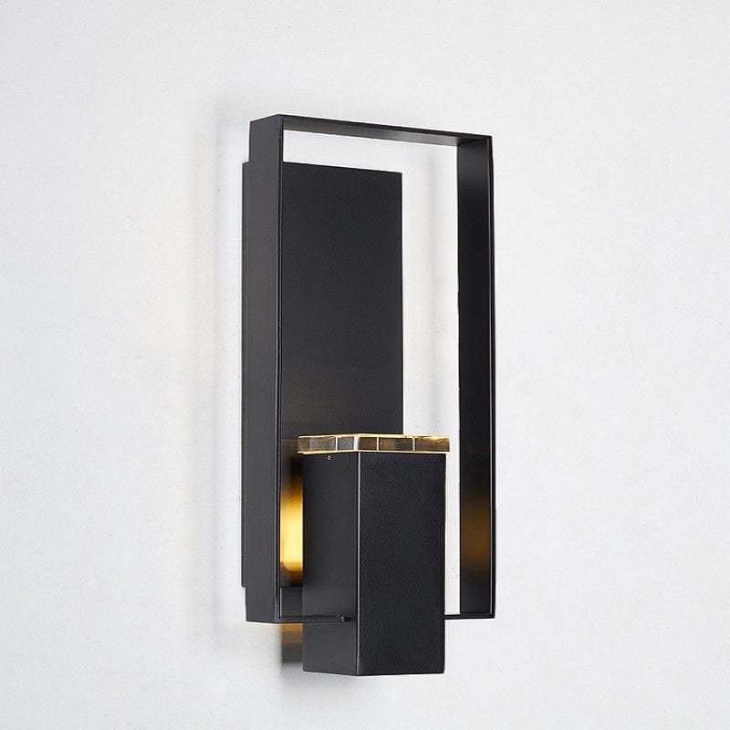 Modern black wall light — LLC