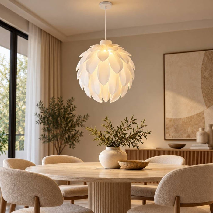 Flora White Pendant Light