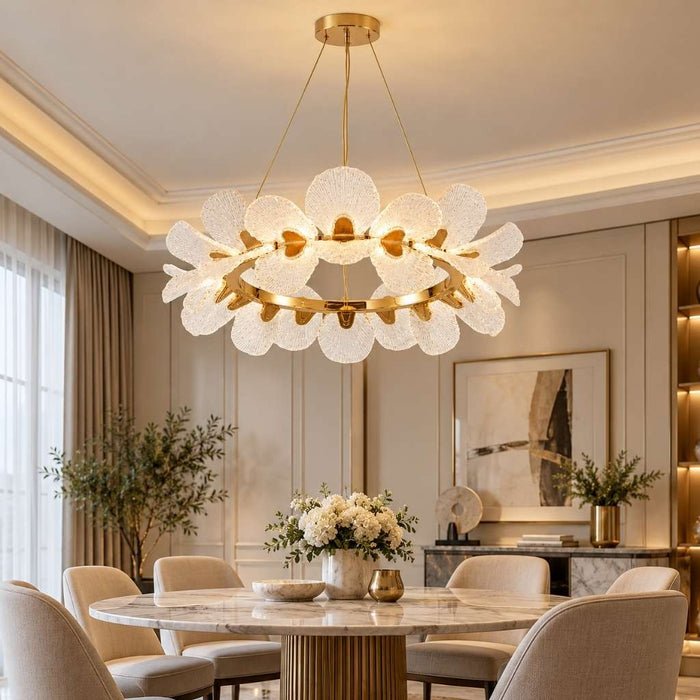 Florina Glass LED Chandelier