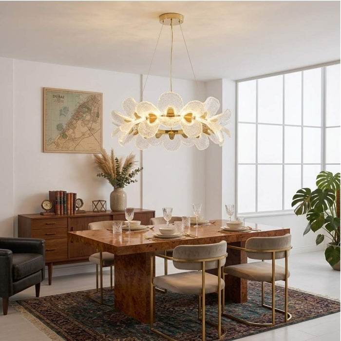 Florina Glass LED Chandelier