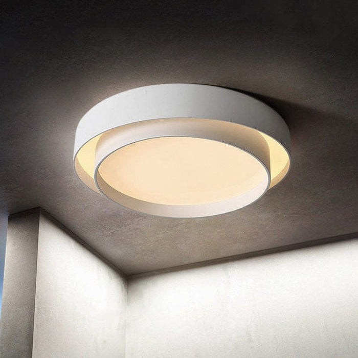 مصباح LED دائري أبيض مثبت على السطح