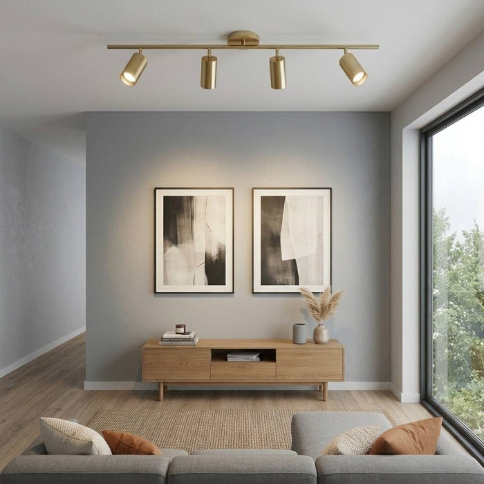 Gold Spot Track Light