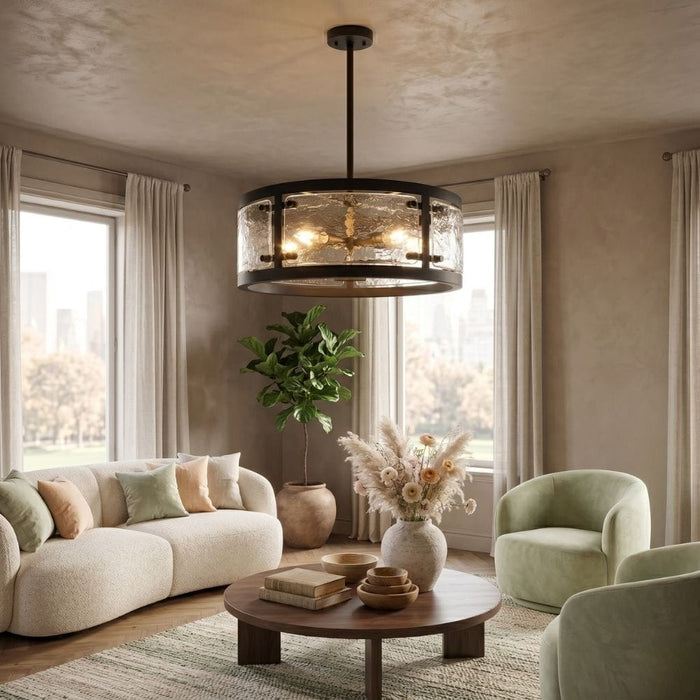 Grayson Black Chandelier