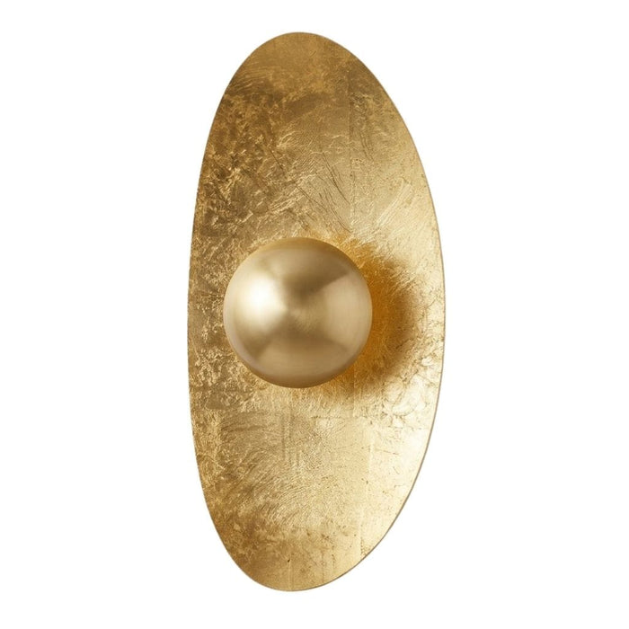 Helios LED Gold Wall Sconce