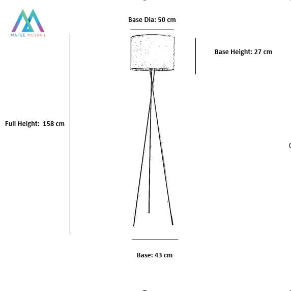 Jonathan Gold Floor Lamp - Mafeemushkil.com LLC