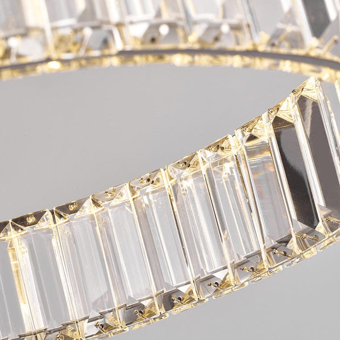 Ring Crystal Chandelier - Mafeemushkil.com LLC