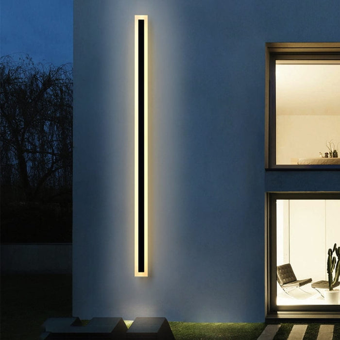Linear Outdoor Wall Light