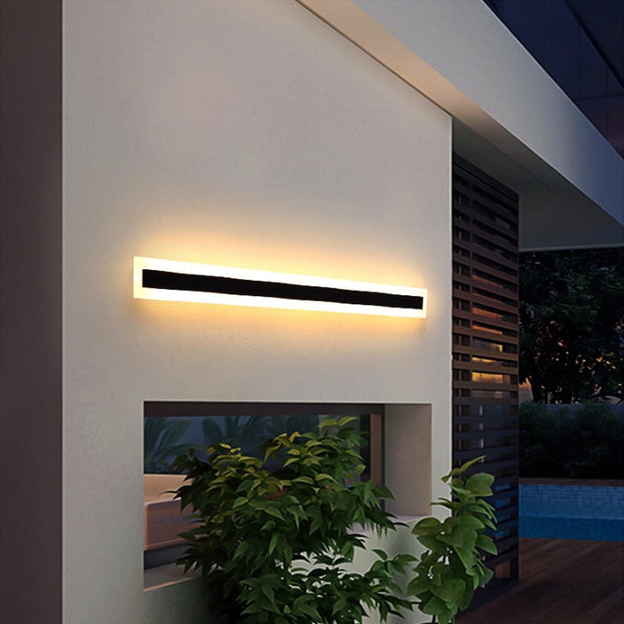 Linear Outdoor Wall Light