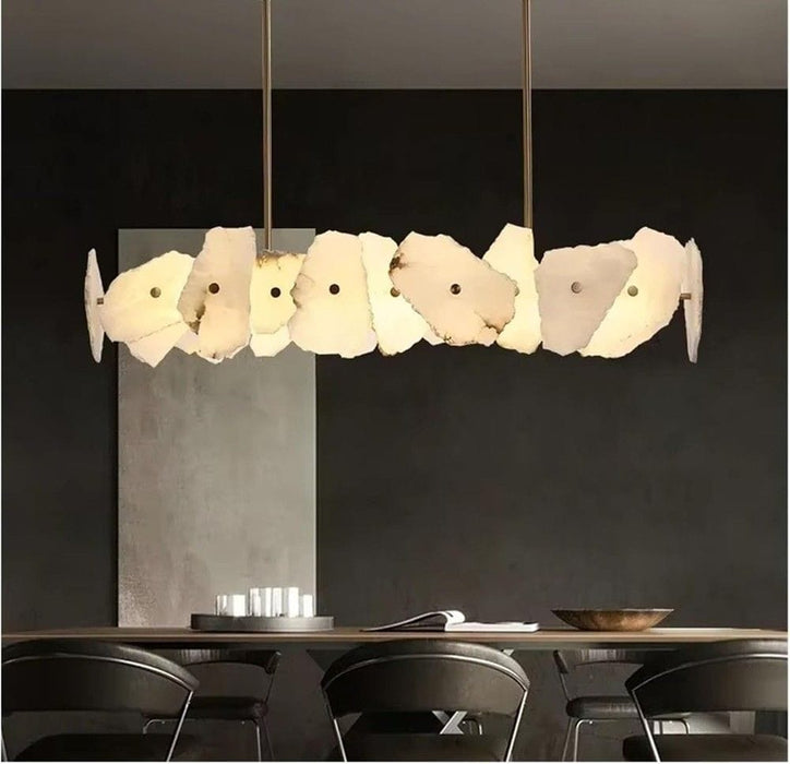 Orbital LED Linear Chandelier