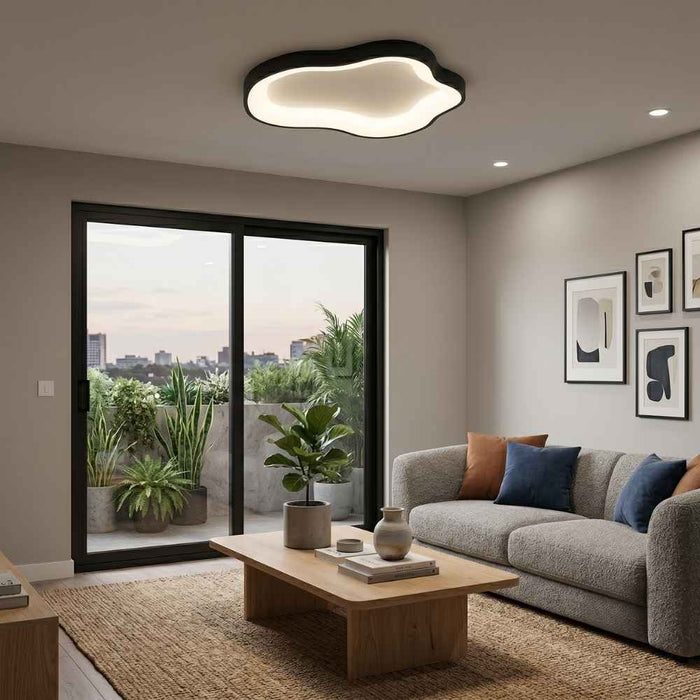 Radiance Black Mountain Ceiling Light