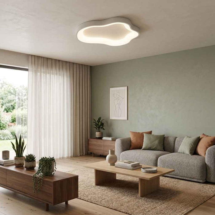 Radiance White Mountain Ceiling Light