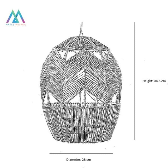 Sophie Bamboo Pendant Light