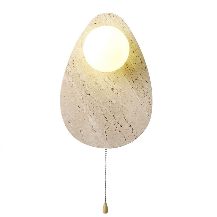 Travertine Wall Sconce