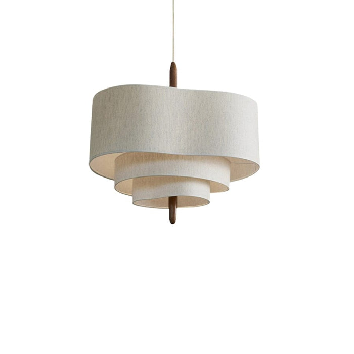 Wave Linen Pendant Light