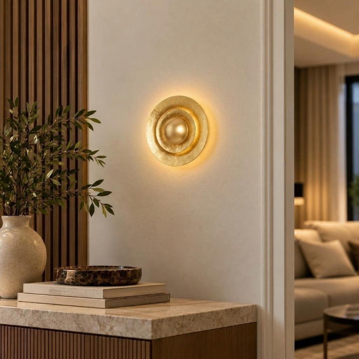 Zaria LED Gold Wall Sconce