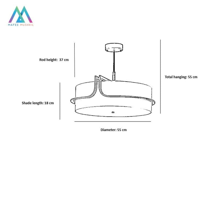 Hudson pendant light - Mafeemushkil.com LLC