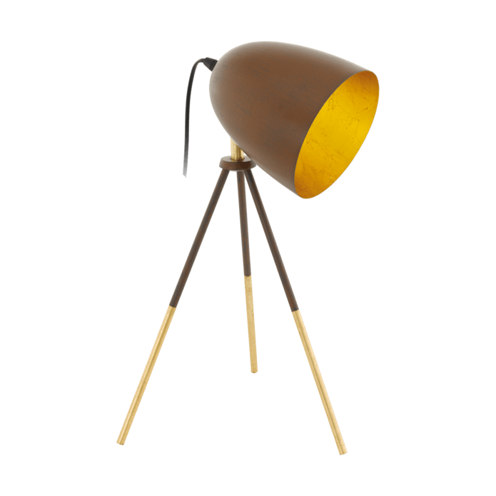 Chester Copper table Lamp - Mafeemushkil.com LLC