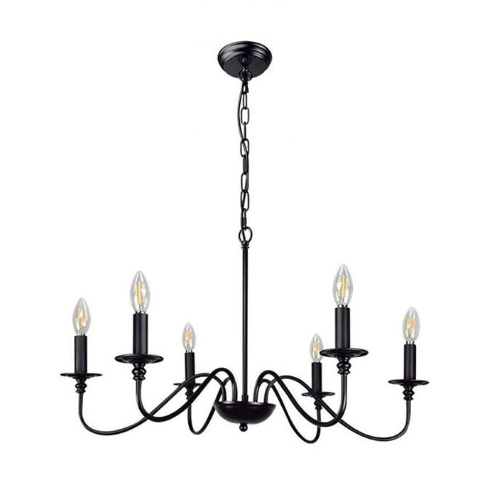 Othello black chandelier - Mafeemushkil.com LLC