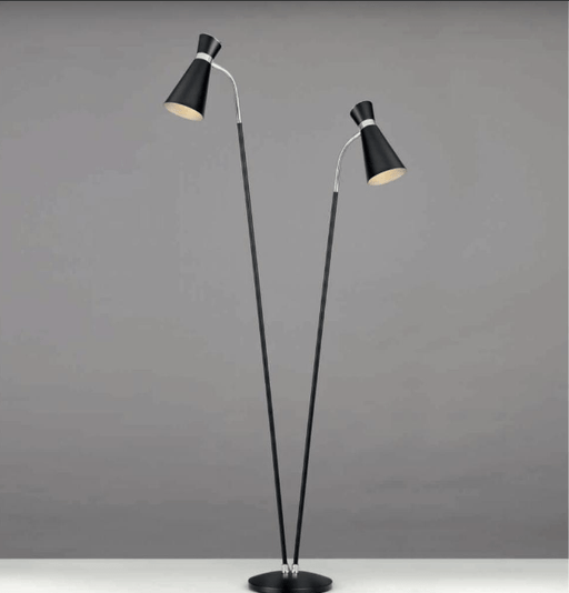 Sardinara Black Floor Lamp - Mafeemushkil.com LLC