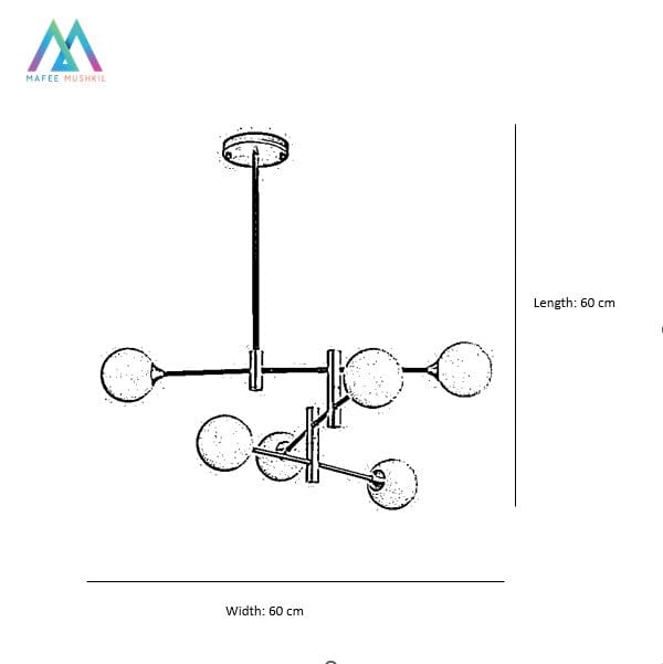 Hanly Chandelier - Mafeemushkil.com LLC