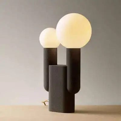 Black table lamp