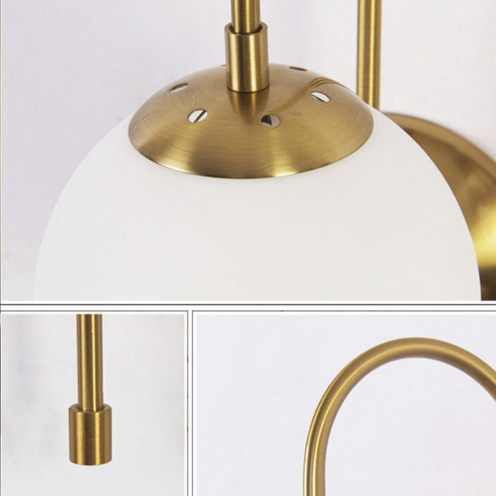 Elan gold wall lamp - Mafeemushkil.com LLC