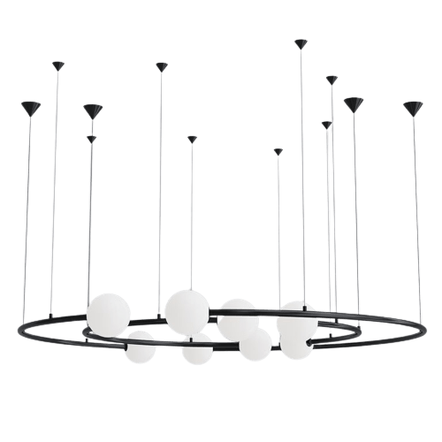 Warmond Black Pendant lamp - Mafeemushkil.com LLC